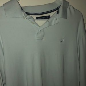 Large nautica long sleeve button up